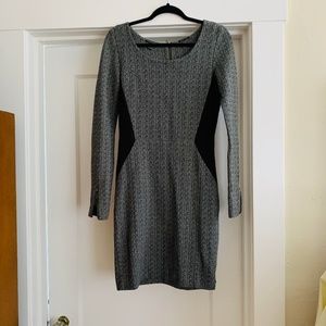 Scotch & Soda Long Sleeve Illusion Dress M